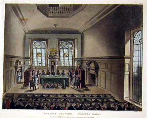 LOTTERIE/Figürlich - Lottery Drawing: Coopers Hall