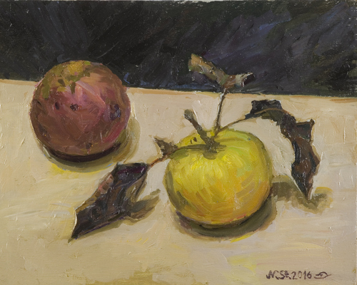 Äpfel, Nr. 10/Moderne Kunst -  Nikolaus STÖRTENBECKER