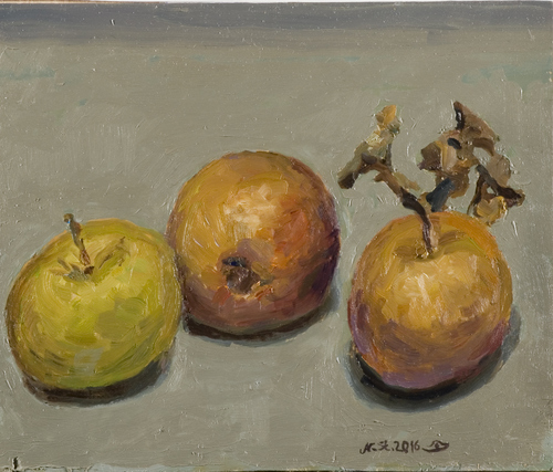 Äpfel, Nr. 3/Moderne Kunst -  Nikolaus STÖRTENBECKER