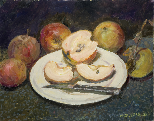 Äpfel, Nr. 6/Moderne Kunst -  Nikolaus STÖRTENBECKER