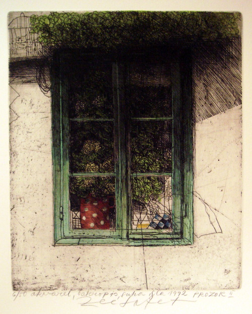 Prozor II, Fenster/Moderne Kunst -  Safet ZEC