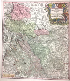 NORDRHEIN-WESTFALEN/Alte Landkarten - Ducatus Iuliacensis, Cliviensis et Montensis, ut et Principatus Meursiani ...