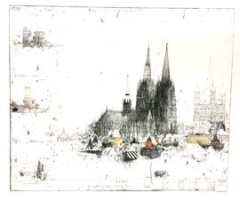 Die atemberaubende Dom Metropole am Rhein  Köln/Moderne Kunst -  Alexander BEFELEIN