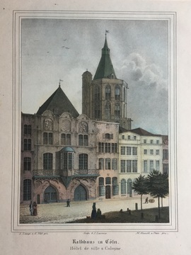 KÖLN/Alte Stadtansichten - Rathhaus zu Cöln