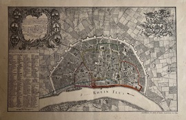 KÖLN/Alte Stadtansichten - Reinhardtplan 1752