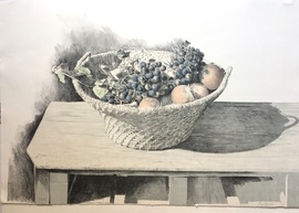 Früchtekorb/Moderne Kunst -  Malte SARTORIUS