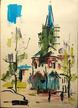 Köln, Groß Sankt Martin/Moderne Kunst -  Franz-Joseph BLASCHKE