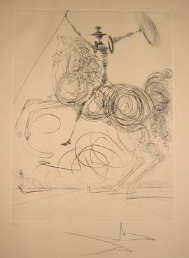 Don Quichotte/Moderne Kunst -  Salvador DALI