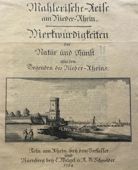 KÖLN/Alte Stadtansichten - Ansicht von Süden