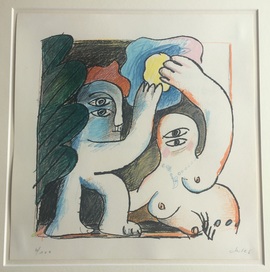 On my way now,  Blatt 7/Moderne Kunst -  Horst ANTES