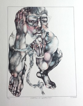 Five German Printmakers Blatt 4/Moderne Kunst -  Reiner SCHWARZ