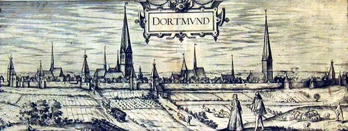 DORTMUND/Alte Stadtansichten - Gesamtansicht