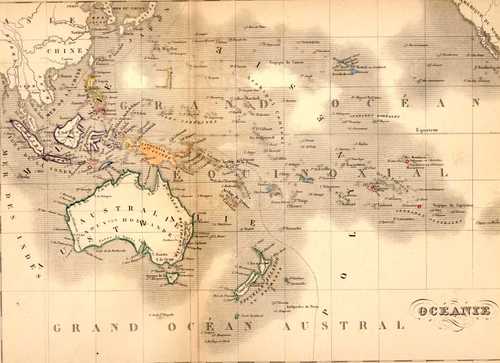 AUSTRALIEN/Alte Landkarten - Océanie