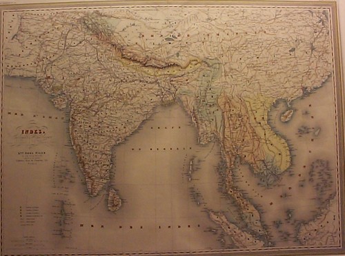 ASIEN/Alte Landkarten - INDES Colonies anglaises