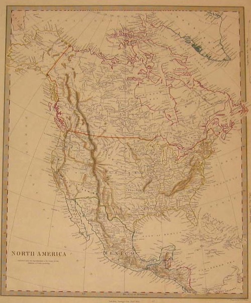AMERIKA/Alte Landkarten - North America