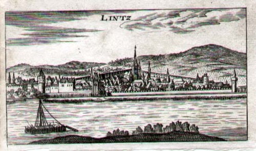 LINZ/Alte Stadtansichten - Gesamtansicht