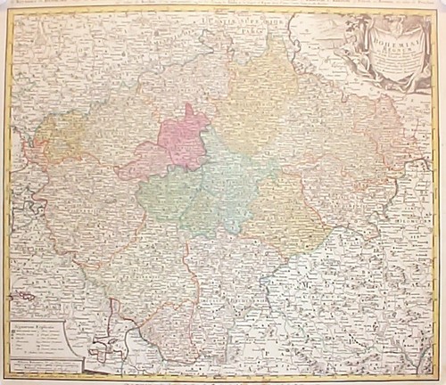 OSTEUROPA/Alte Landkarten - Bohemiae Regnum...