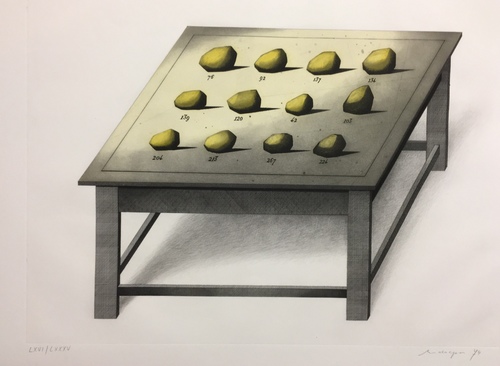 Amerikanischer Tisch/Moderne Kunst -  Friedrich MECKSEPER