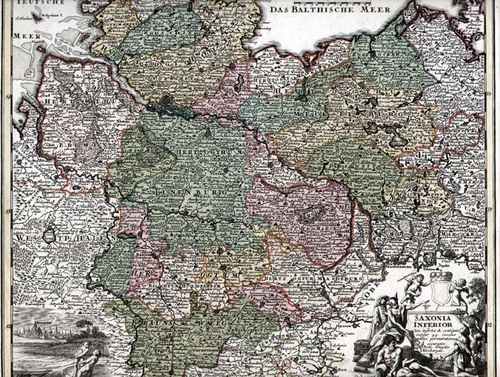 NIEDERSACHSEN/Alte Landkarten - Saxonia inferior ...