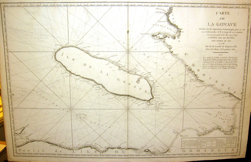 AMERIKA/Alte Landkarten - Carte de la Gonave...