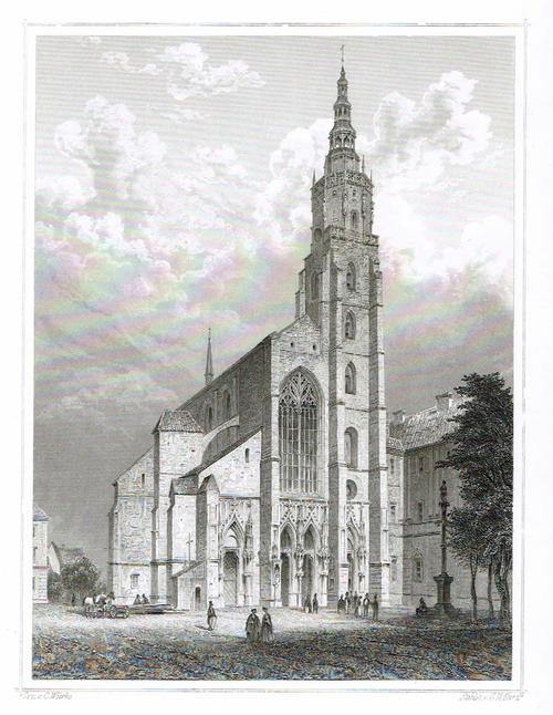 OSTEUROPA/Alte Stadtansichten - Die Katholische Kirche in Schweidnitz