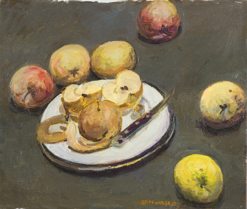 Äpfel, Nr.4/Moderne Kunst -  Nikolaus STÖRTENBECKER