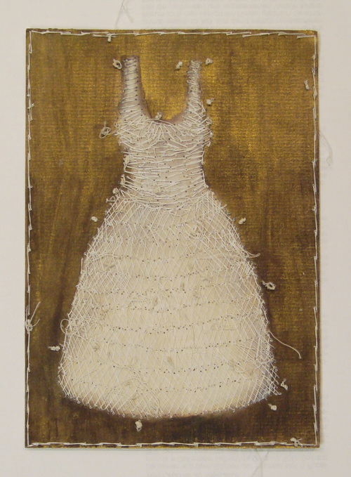 Weißes Kleid  ( Votivbild 24 )/Moderne Kunst -  Susanne WALTERMANN