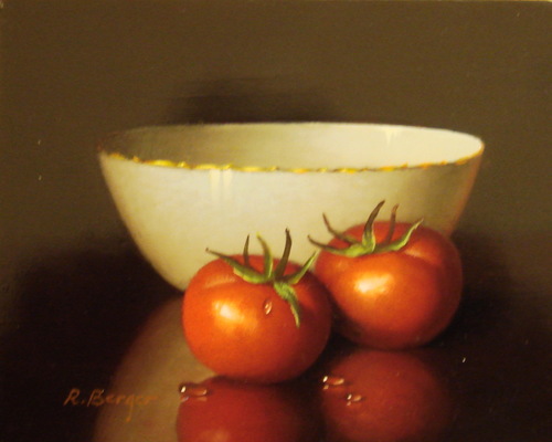 Zwei Tomaten/Moderne Kunst -  Ronald BERGER