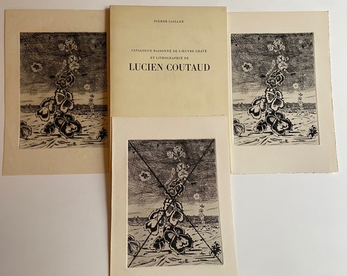 Catalogue raisonné de L'oeuvre Gravé et Lithographié de Lucien Coutaud  avec une préface par Jean Adhémar/Moderne Kunst -  Lucien COUTAUD