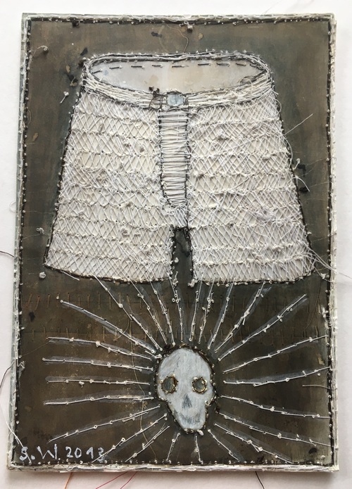 Boxershorts, Votivbild 142/Moderne Kunst -  Susanne WALTERMANN