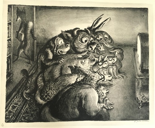 Jedem das Seine/Moderne Kunst -  A. Paul WEBER