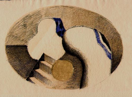 Kleines Stilleben/Moderne Kunst -  Horst ANTES
