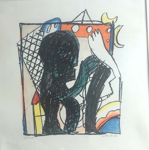 On my way now,  Blatt 3/Moderne Kunst -  Horst ANTES