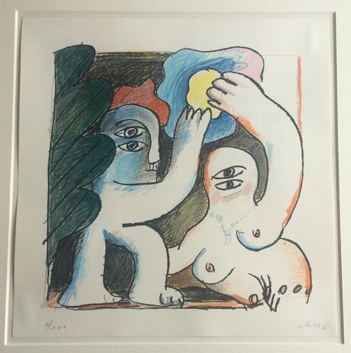 On my way now,  Blatt 7/Moderne Kunst -  Horst ANTES