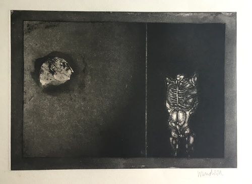 Er wird alt/Moderne Kunst -  Paul WUNDERLICH