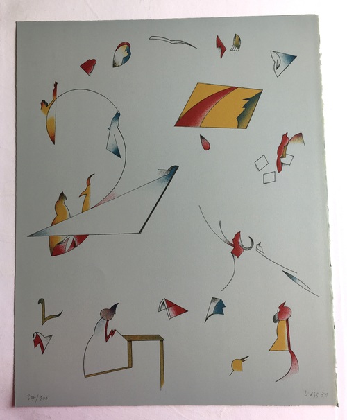 Five German Printmakers Blatt 5/Moderne Kunst -  Jan VOSS